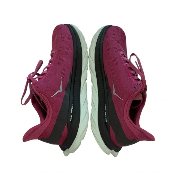 Hoka One One Mach 4 size 9.5B pink - Picture 5 of 8